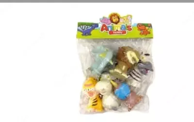 Kauchuk o'yinchoqlar to'plami "Yovvoyi hayvonlar" (RT-085) Assortiment - Narx so&#039;rov asosida
