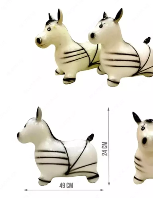 по запросу Мягкая игрушка-попрыгун "Зебра" (RT-042-2)