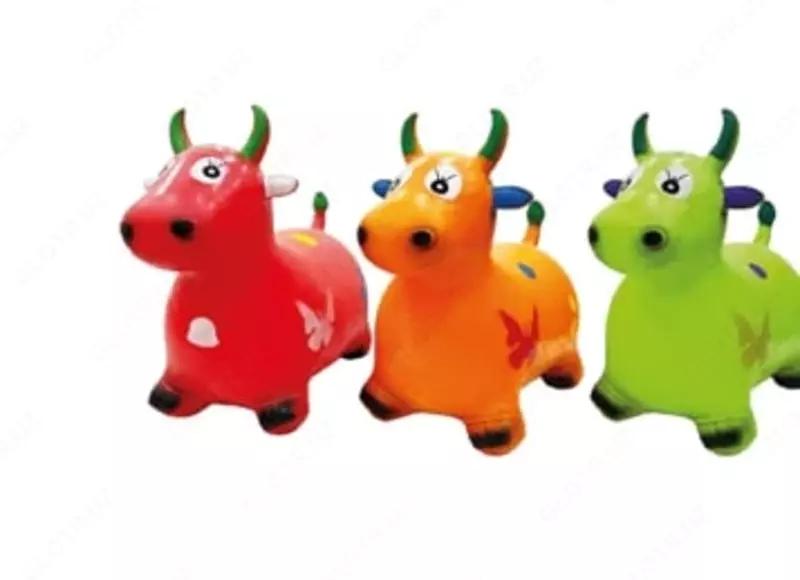 Мягкая игрушка-попрыгун "Музыкальный Телец" (RT-046)