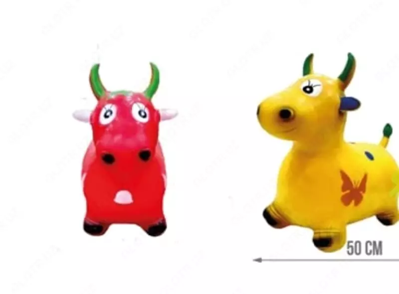 Мягкая игрушка-попрыгун "Музыкальный Телец" (RT-046) - по запросу