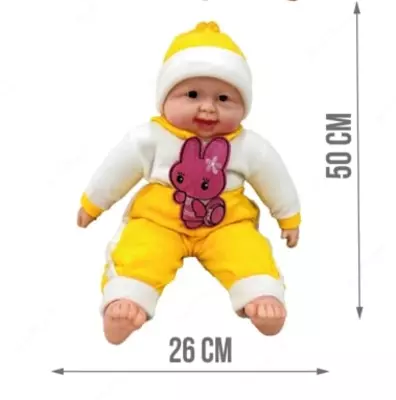 Qizlar uchun qo'g'irchoq "HA-HA 2" (RT-052) Assortiment
