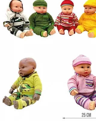 Qizlar uchun qo'g'irchoq "O'yinchoq kamon" (RT-074-1) Assortiment