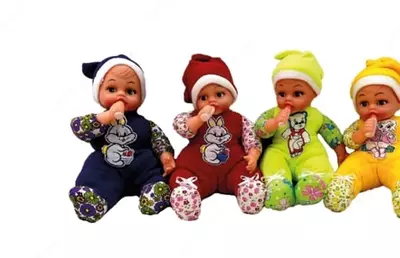 Кукла для девочек "Малыш" с бутылочкой (RT-055) Ассортимент