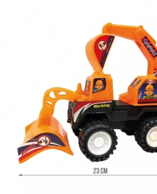 Игровой транспорт "Экскаватор" (RT-109) Оранжевый
