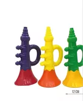 Детский горн "Саксофон" (RT-079) Ассорти