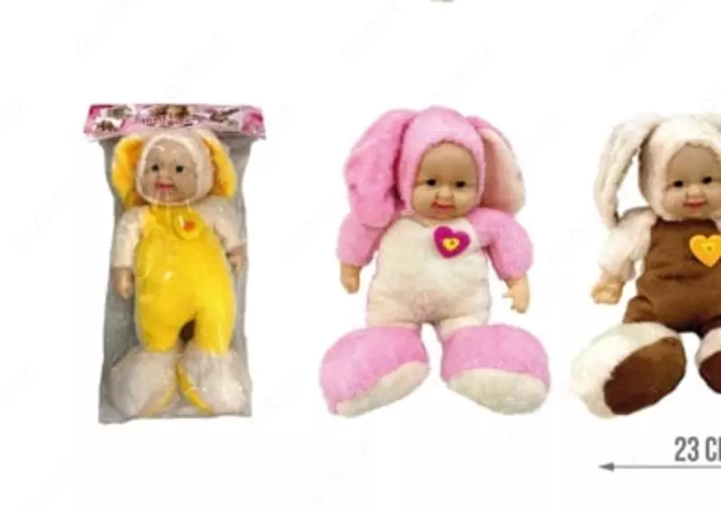 Мягкая Кукла "Заинька" (RT-187) NEW - по запросу