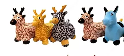 Yumshoq o'yinchoq-sakrash "Kiyik" (RT-042-1)