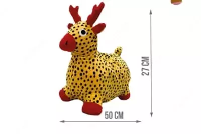 Yumshoq o'yinchoq-sakrash "Kiyik" (RT-042-1) - Narx so&#039;rov asosida