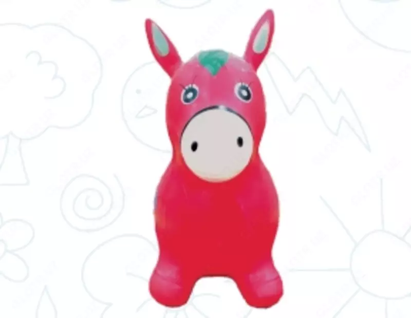 Игрушка-прыгун "Лошадка". RT-044