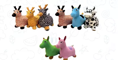 G'ilofdagi o'yinchoq "Ot". RT-042