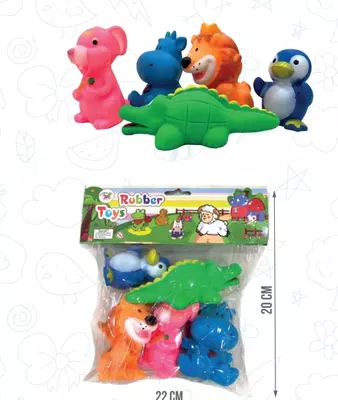 Игрушки-пищалки, набор. RT-086