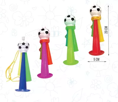 Игрушка дудка с мячом, большая. RT-117