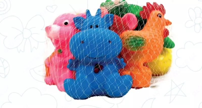 Набор игрушек-пищалок. RT-084