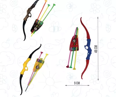 Набор "Цветной лук со стрелами". RT-112