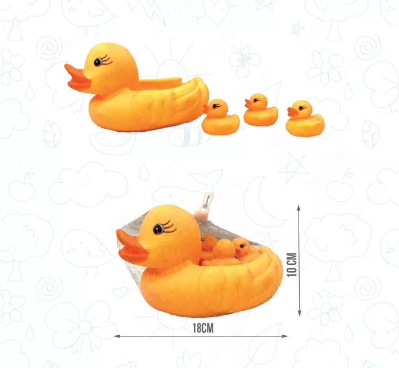 Набор резиновых игрушек "Утки". RT-026 - по запросу