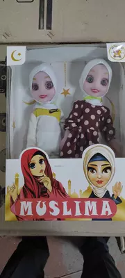 Парные куклы для девочек Муслима (2 шт) 003