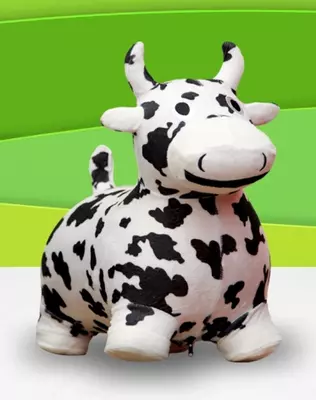 Игрушка-прыгун "Корова" в чехле