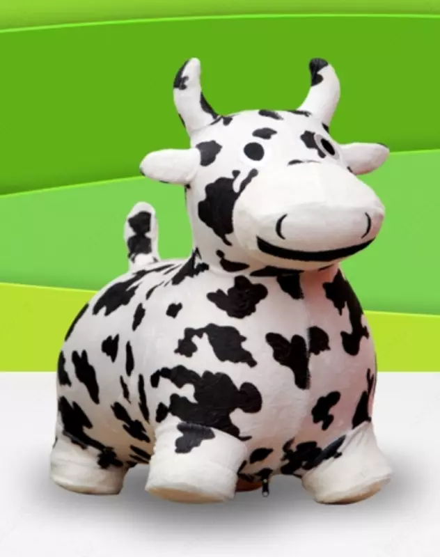 Игрушка-прыгун "Корова" в чехле - по запросу