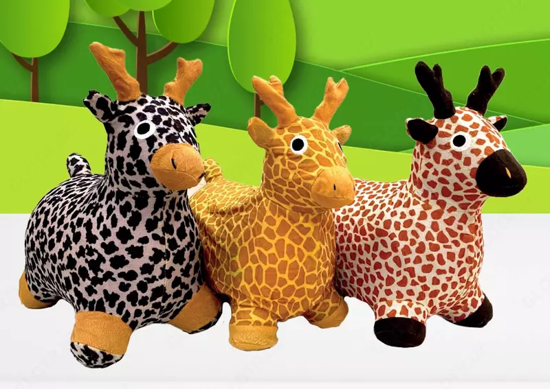 Игрушка-прыгун "Лошадь" в чехле - по запросу