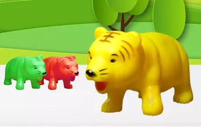 Игрушка-прыгун "Медведь"