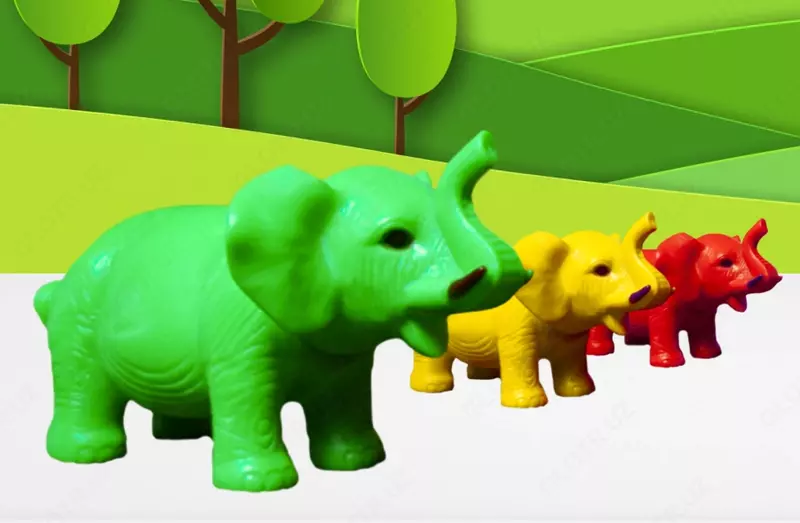 Игрушка-прыгун "Слон"