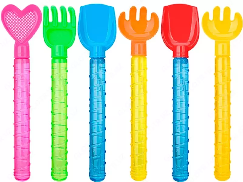 Многофункциональный игровой набор BUBE STICK мыльные пузыри  инструменты для песочницы (Ассортимент)