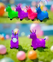   Резиновый попрыгун для малышей Единорог (Цв. ассорти)