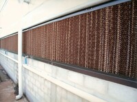   Гофра панели охладительного типа  для птицеферм  теплиц  АГНКС