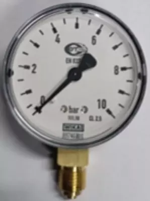 Манометр с трубкой Бурдона