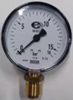 Манометр с трубкой Бурдона