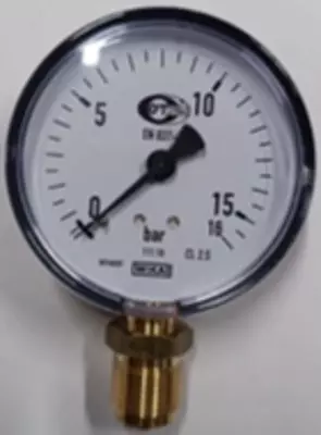 Манометр с трубкой Бурдона