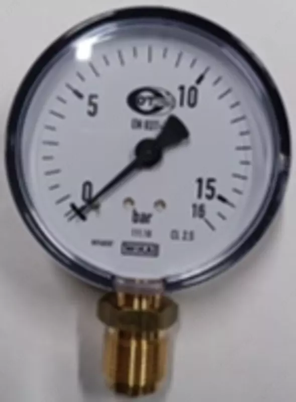 Манометр с трубкой Бурдона