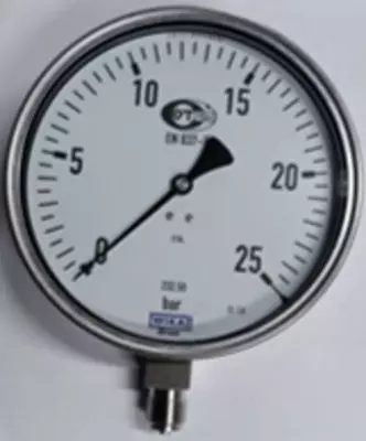 Манометр с трубкой Бурдона