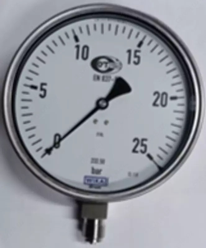 Манометр с трубкой Бурдона