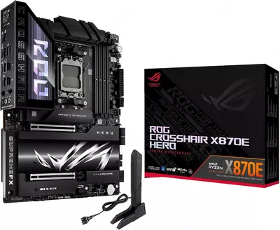 Материнская плата ASUS ROG Crosshair X870E Hero AMD X870E AM5 ATX.