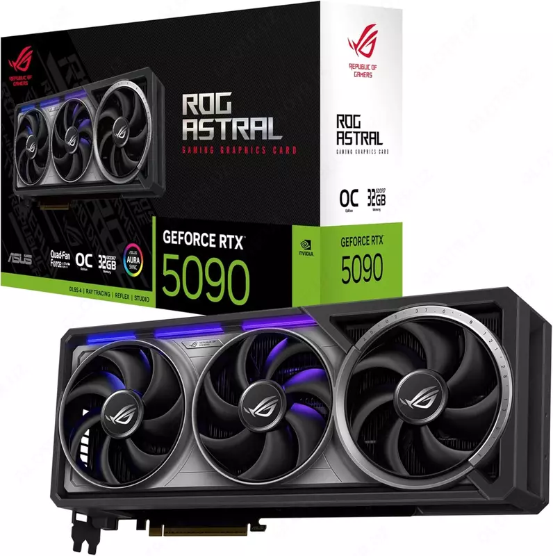 ASUS ROG Astral GeForce RTX™ 5080 OC Edition Игровая