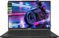 MSI Stealth A16 AI+ o‘yin noutbuki: AMD Ryzen AI 9 HX-370 protsessori  32 GB LPDDR5x tezkor xotirasi 