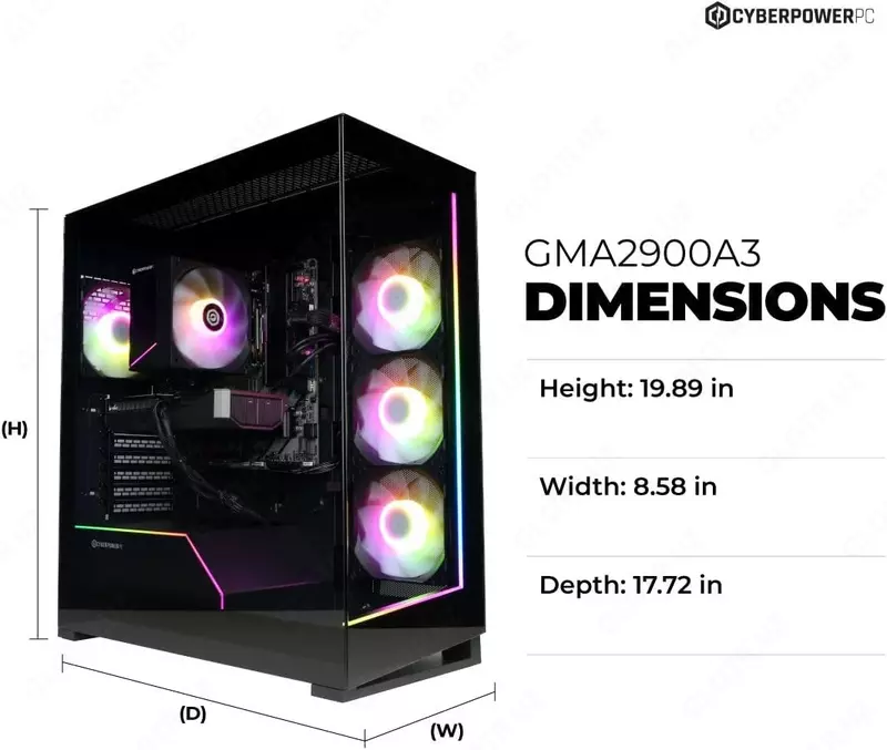  CyberPowerPC Gamer Master o‘yin kompyuteri: AMD Ryzen 7 8700F (4 1 GHz)  GeForce RTX 5060 Ti (8 GB)  16 GB DDR5  1 TB PCIe 4.0 SSD  WiFi qo‘llab-quvvatlash  Windows 11 Home (GMA2900A3) - 