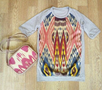 Футболка серая женская