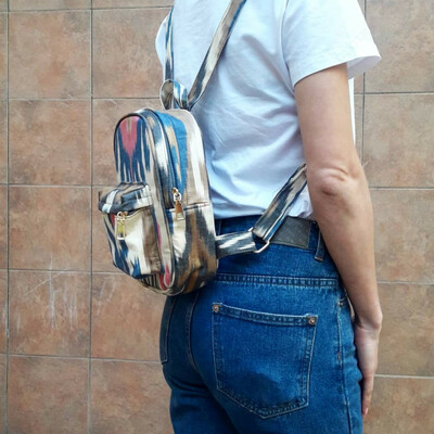 Рюкзак из х/б адраса