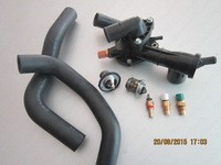 Патрубки, термостат, водяные датчики