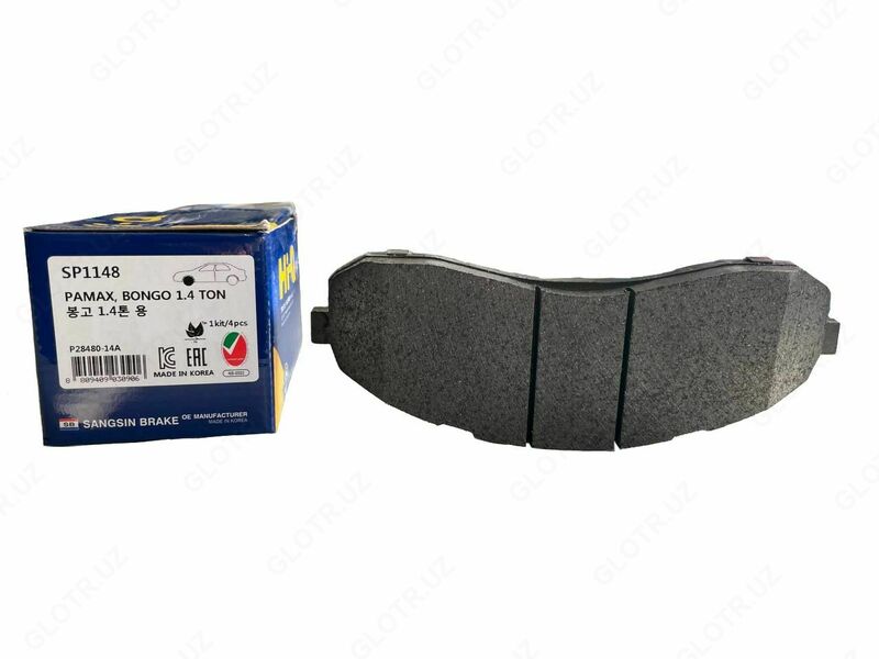 Колодки передние: Hyundai-Kia: Bongo