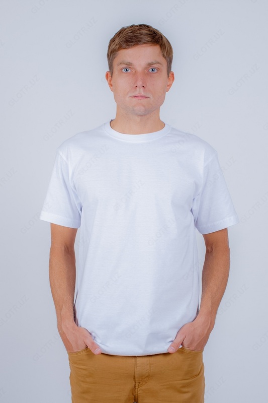 Футболка мужская «Белая» Премиум
