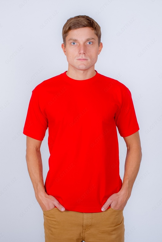 "Qizil" Premium erkaklar futbolkasi