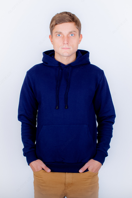 Толстовка "Темно синия"