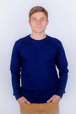 Свитшот "Тёмно синий"