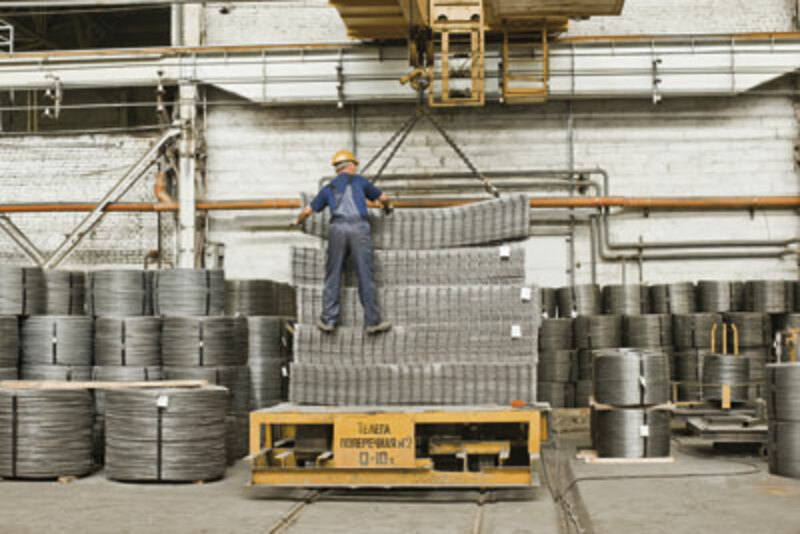 VR-1 simidan diametri 4 mm bo&#39;lgan po&#39;latdan yasalgan to&#39;r (Bir yarim g&#39;ishtli g&#39;isht uchun)