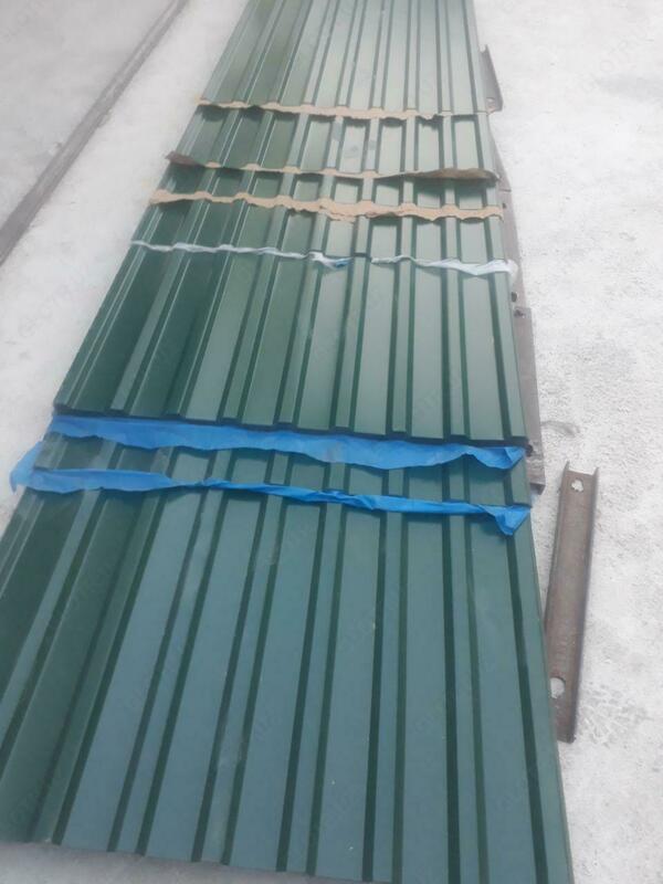   Профнастил ral 3005 6005 8017 толщина 03