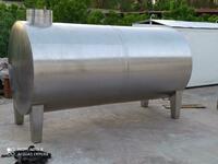 резервуар нержавеющий горизонтальный
