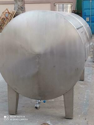 Gorizontal zanglamas po'latdan yasalgan idish